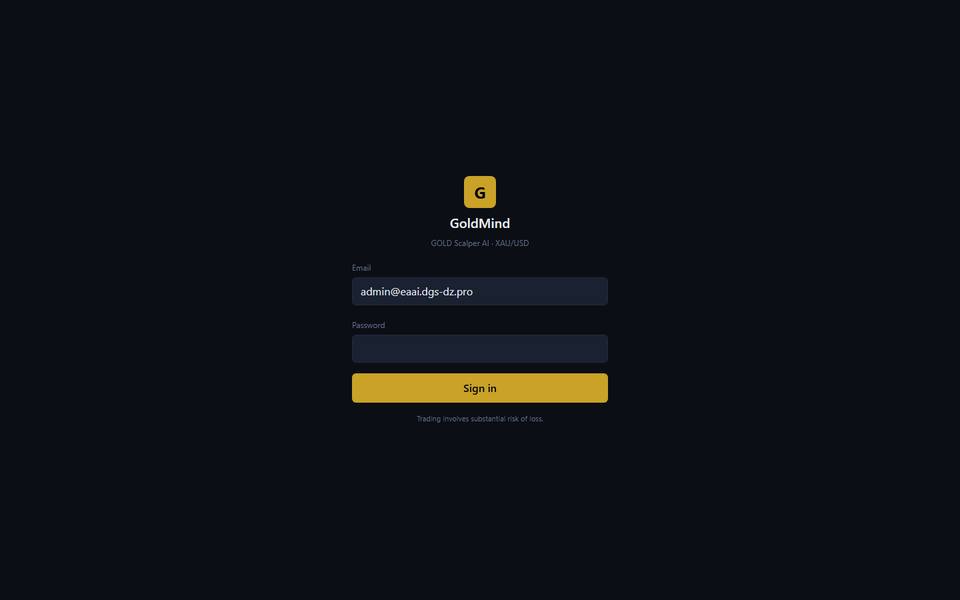 GoldMind trading copilot